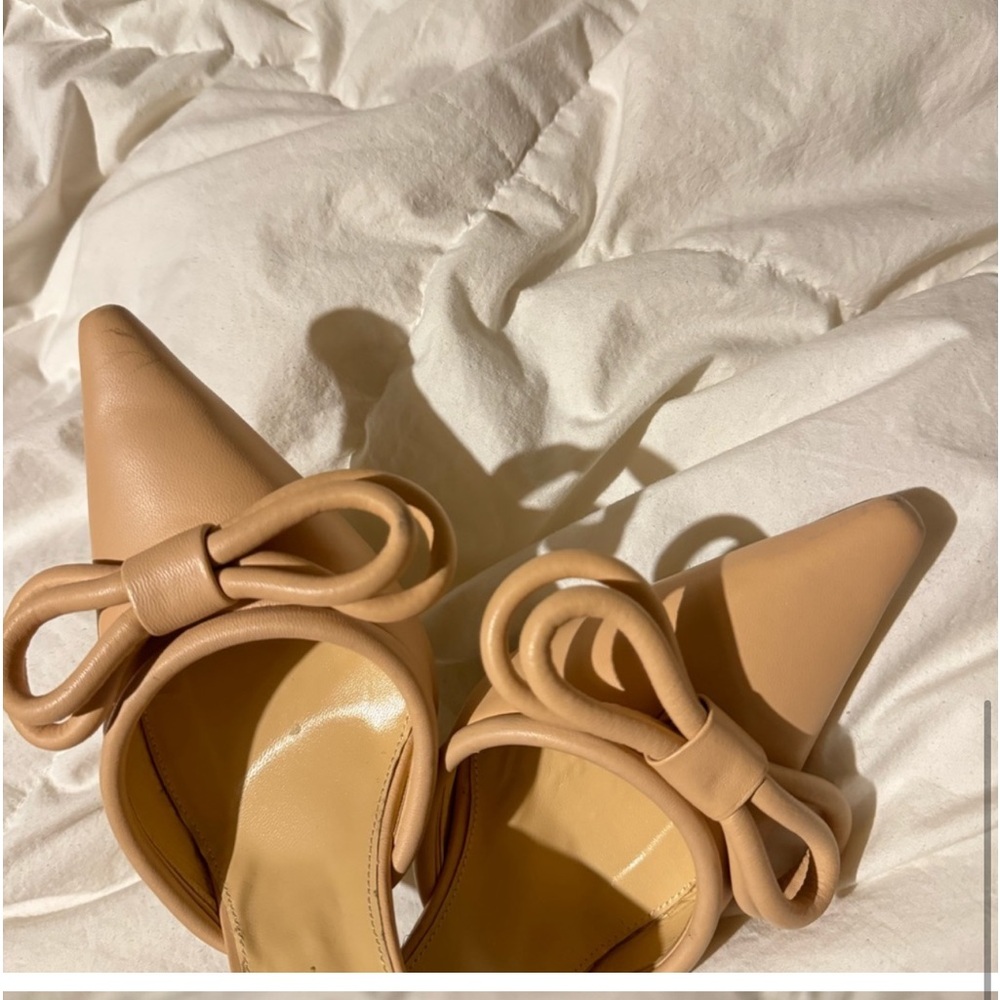 Mach & Mach double bow sling backs - Picture 6 of 8